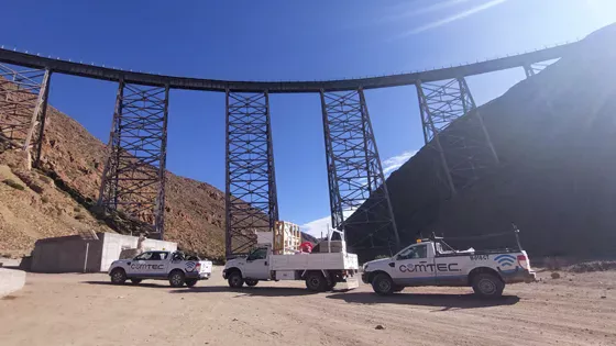 Comtec en Viaducto la Polvorilla