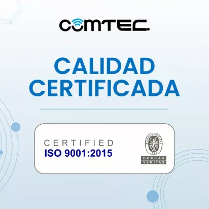 Comtec obtuvo la certificación ISO 9001:2015 de Bureau Veritas